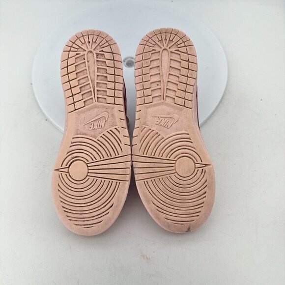 Nike Dunk Low SE Youth Sz 1Y AA3146 601 Triple Prism Pink Leather Training Shoes - Picture 11 of 14